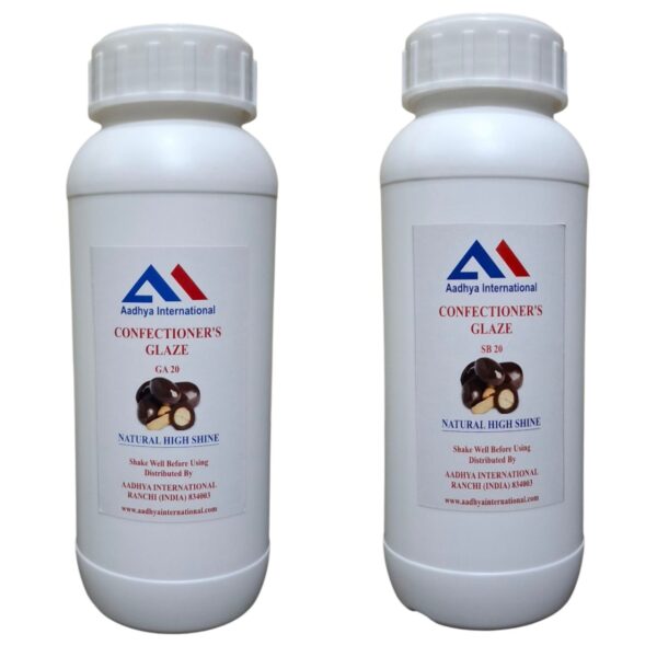 Confectioner's Glaze GA 20 and SB 20 (1 liter X 2)